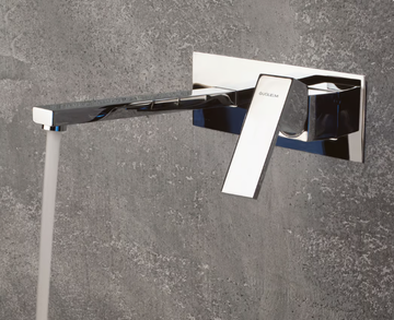 G&G - Wall-mounted washbasin mixer by GUGLIELMI RUBINETTERIE - view 3